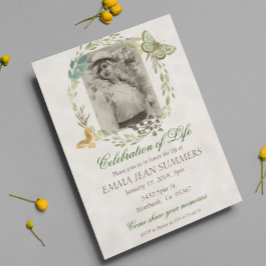 Firande i Life Butterfly WandeGrey Inbjudningar