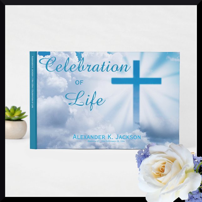 Firande i Life Clouds Blue Kor Guest Bok (Skapare uppladdad)
