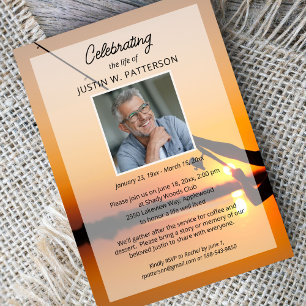 Firande i Life Fishing Théed Photo Beeral Inbjudningar