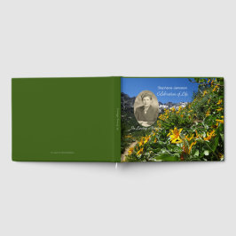 Firande i Life Guest Bok med Photo, Namn