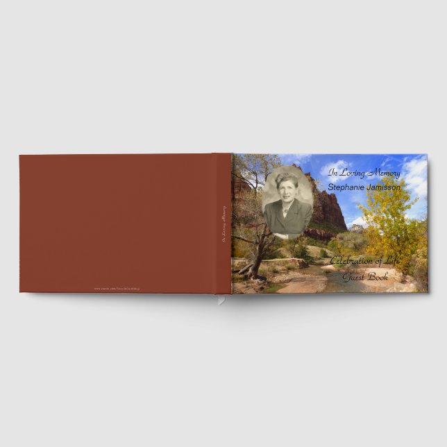 Firande i Life Guest Bok med Photo, Namn (Full)