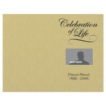 Firande i Life Memorial Program guld damm