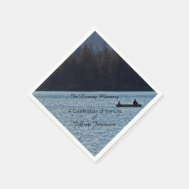 Firande i Life Papper Napkins, fiskare Pappersservett