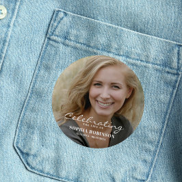 Firande i Life Photo Memorial Keepsak Knapp