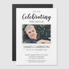 Firande i Life Photo Memorial Magnet