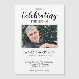 Firande i Life Photo Memorial Magnet