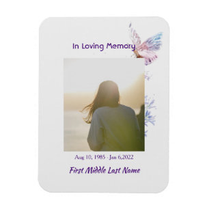 Firande i Life Remfame Butterfly Magnet