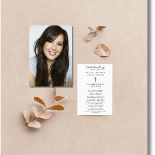 Firande i livets fotoportskort kort