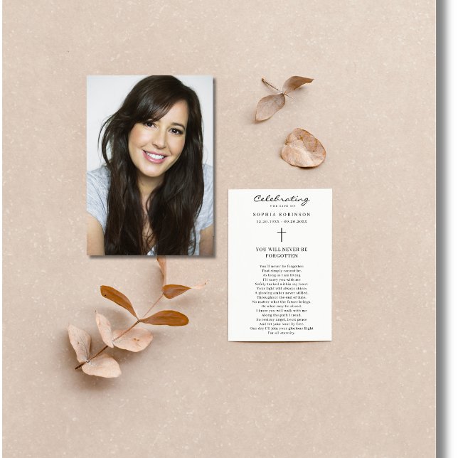 Firande i livets fotoportskort kort (Skapare uppladdad)