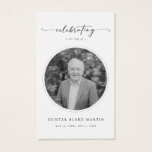 Firande i livets fotoportskort