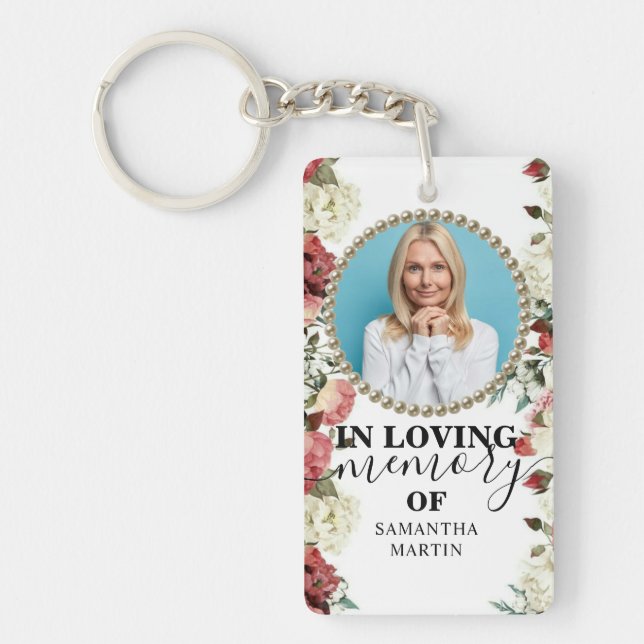 Firande i livets Gift Keychain Nyckelring (Framsidan)