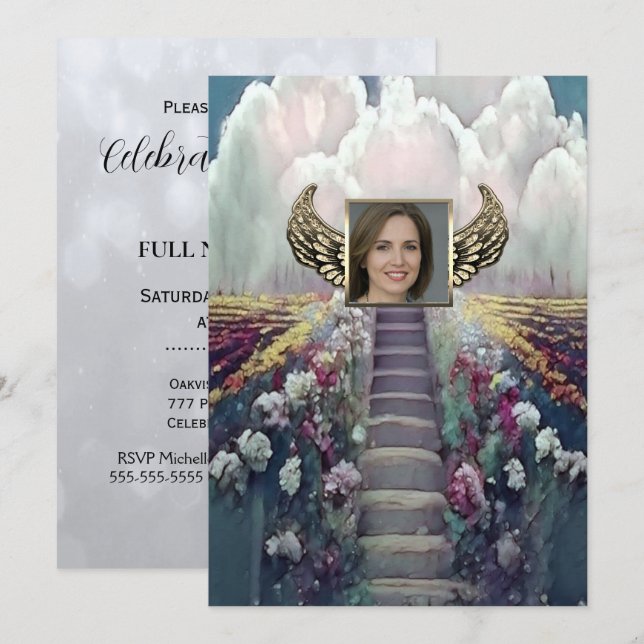 Firande i livets inbjudan (Fram/baksida)