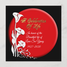 Firande i livets inbjudan Asia Lily