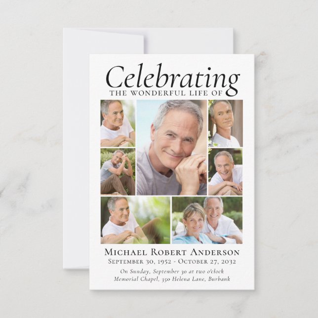 Firande i livets inbjudan | Fotokollage (Framsida)