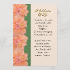 Firande i livets inbjudan hibiscus