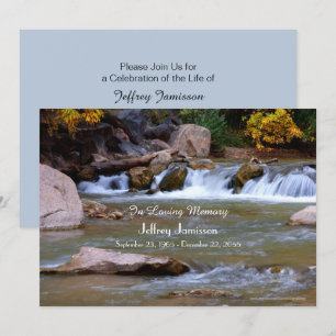 Firande i livets inbjudan Little Waterfall