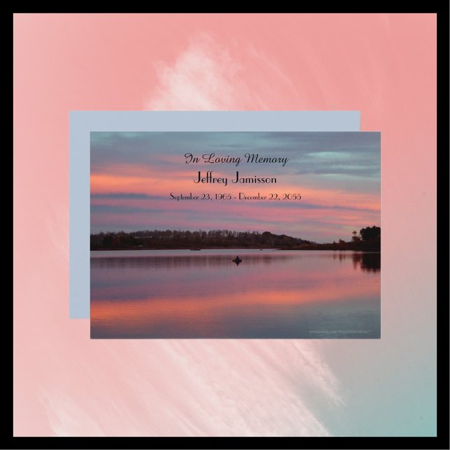Firande i livets inbjudan Sunset Fisherman (Skapare uppladdad)
