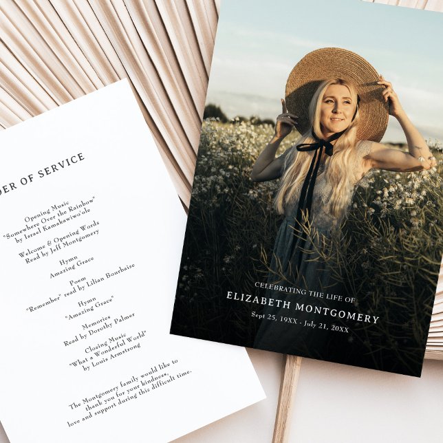 Firande i programmet Life Memorial Photo Inbjudningar (Skapare uppladdad)