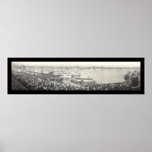 Firande i St Louis Photo 1907 Poster