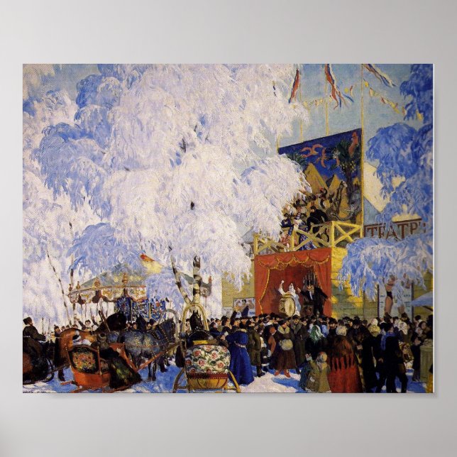 Firande i staden Fairy Poster (Framsidan)