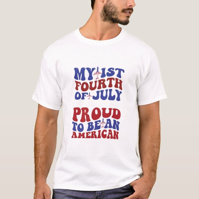 Firande i Stil: Fjärde juli-shistorien, 2025 T Shirt (Framsida)