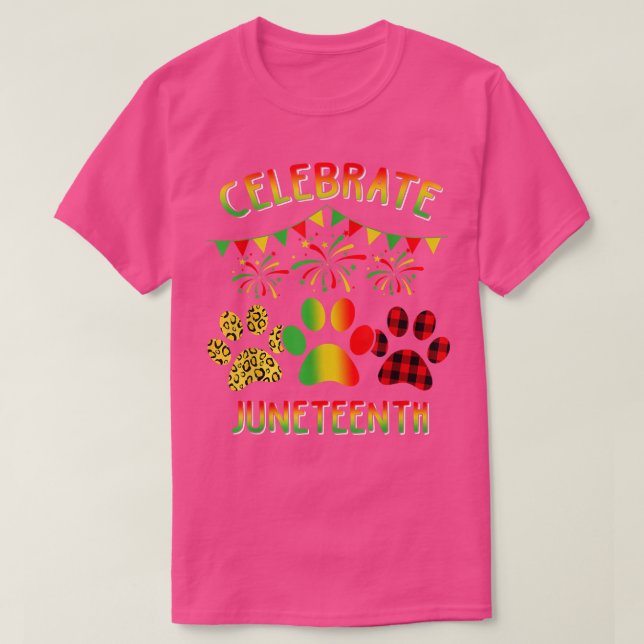 Firande Junetonde 19:e juni 1865 Indepe i Hund T Shirt (Design framsida)