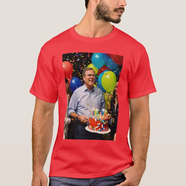Firande-läge: Vuxen Birthday Tee (Framsida)