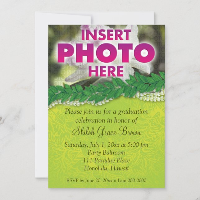 firande lei inbjudningar (Framsida)