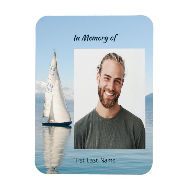 Firande Life Keepsaké Sailor Sailboat Sailing Magnet (Vertikal)