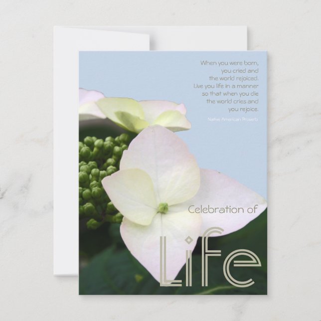 Firande med inspirationsoffert 8 inbjudningar (Framsida)