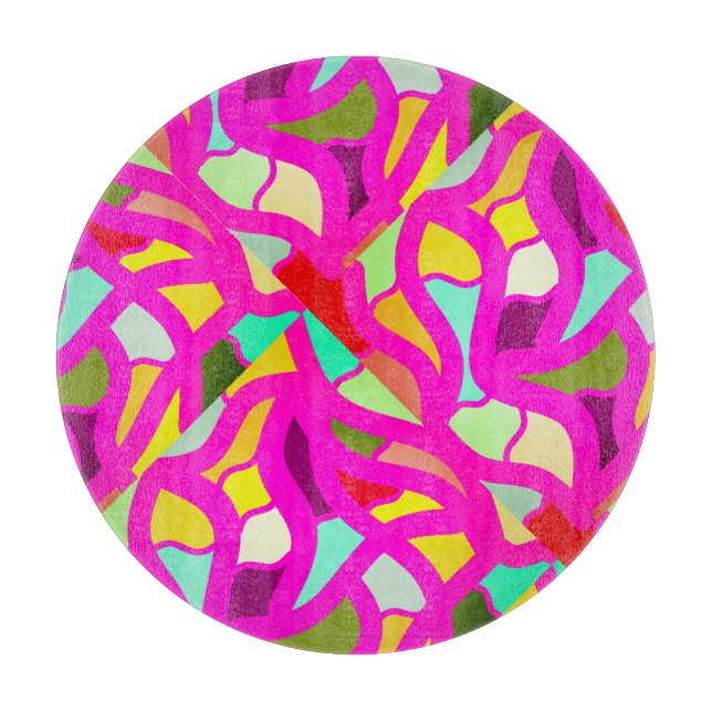 Firande med rosa mosaikdesign (Framsidan)