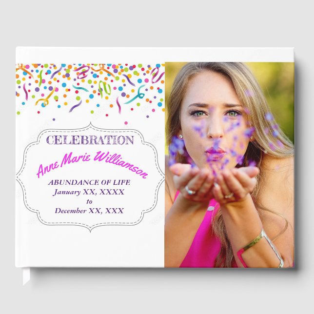 FIRANDE MEMORIES GÄSTBÖCKER (Framsida)