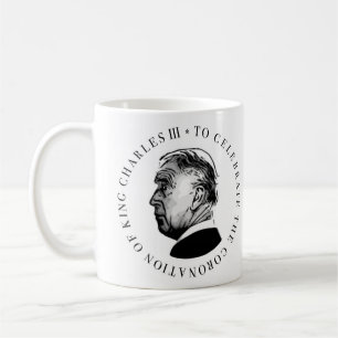 Firande mugg för Coronation Kung Charles Third