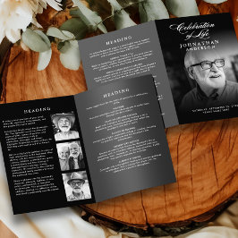 Firande of Life Elegant Script 4-fotobegraver Program