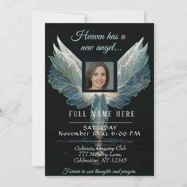 Firande of Life - Foto Memorial Inbjudningar