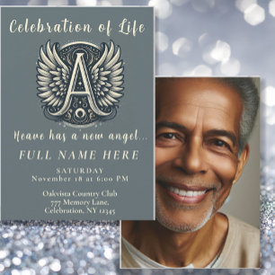 Firande of Life - Foto Memorial Inbjudningar