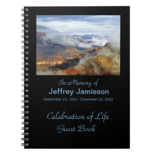 Firande of Life Guest Bok, Canyon Clouds Anteckningsbok
