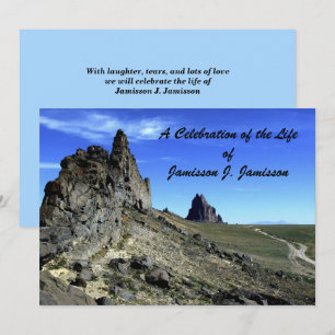 Firande of Life, Memorial Service Shiprock Inbjudningar