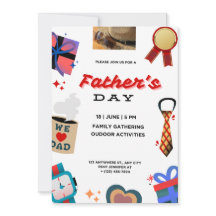 Firande Pappa: inbjudan till Lycklig Fars dag