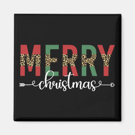 Firande-presenter för god jul-familjen magnet