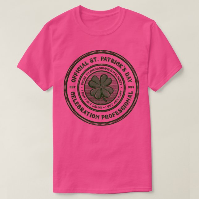 Firande Professionell T Shirt (Design framsida)