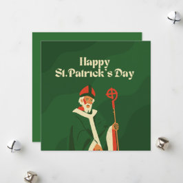 Firande Saint Patrick's Day Julkort