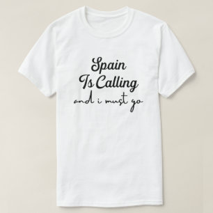 Firande Spanien Flagga T-Shirt