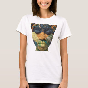 Firande T-shirt för konsten att quiltning