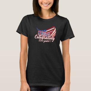 firande USA 250 självständighet t-shirt