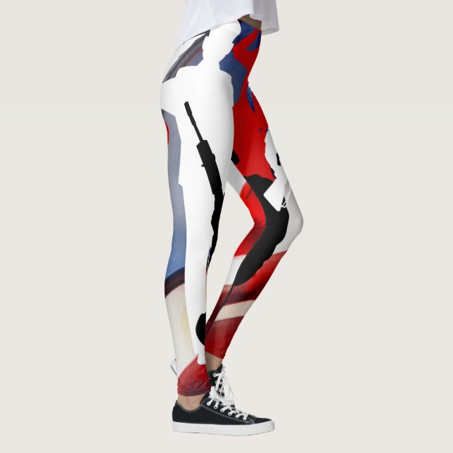 Firande veteraner leggings (Höger)