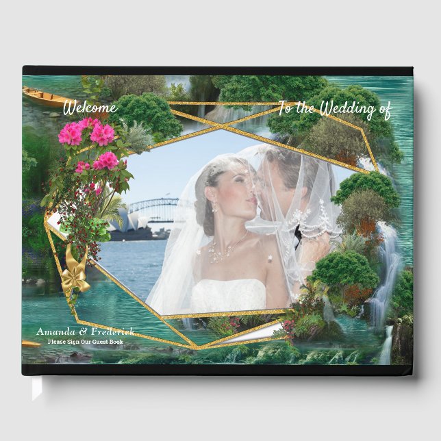 Firande vid Magic Fantasy Sjö Gästböcker (Framsida)