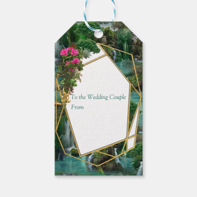 Firande vid Magic Fantasy Sjö Presentetikett (Framsidan)