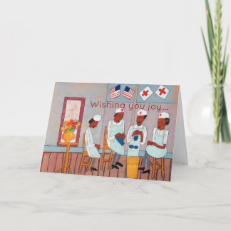 Firande vid skolsjuksköterskor tack kort