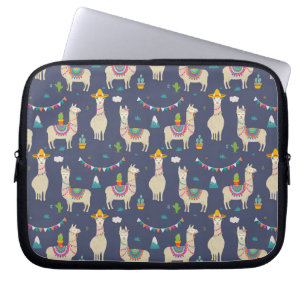 FirandeLlamamönster Laptop Fodral